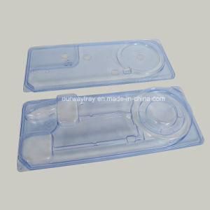 Pharmaceutical Catheter Blue Packing PETG Tray
