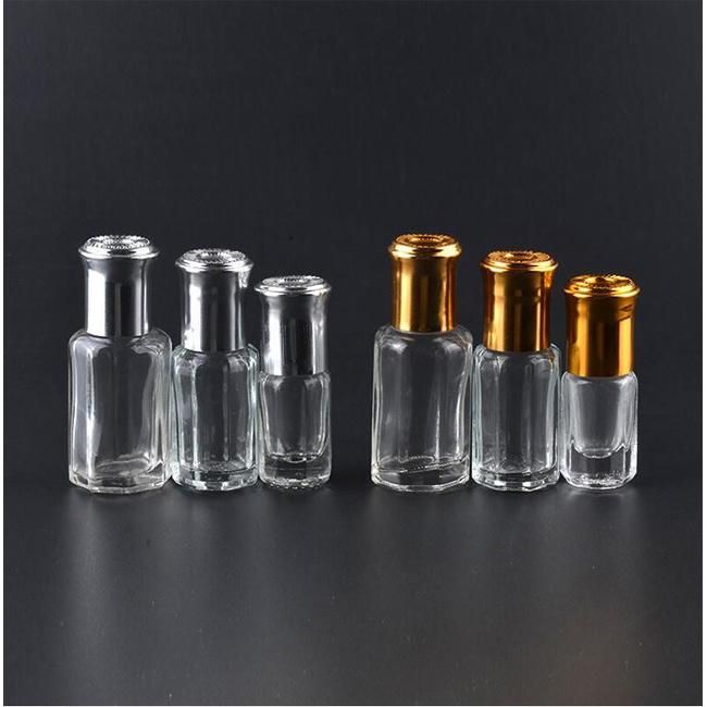 1ml 3ml 4ml 6ml 8ml 10ml Glass Roll on Perfume Bottle with Glass / Steel Roller and Aluminum Cap