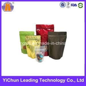 Recyclable Stand up Aluminum Zipper Plastic Food Packaging Bag