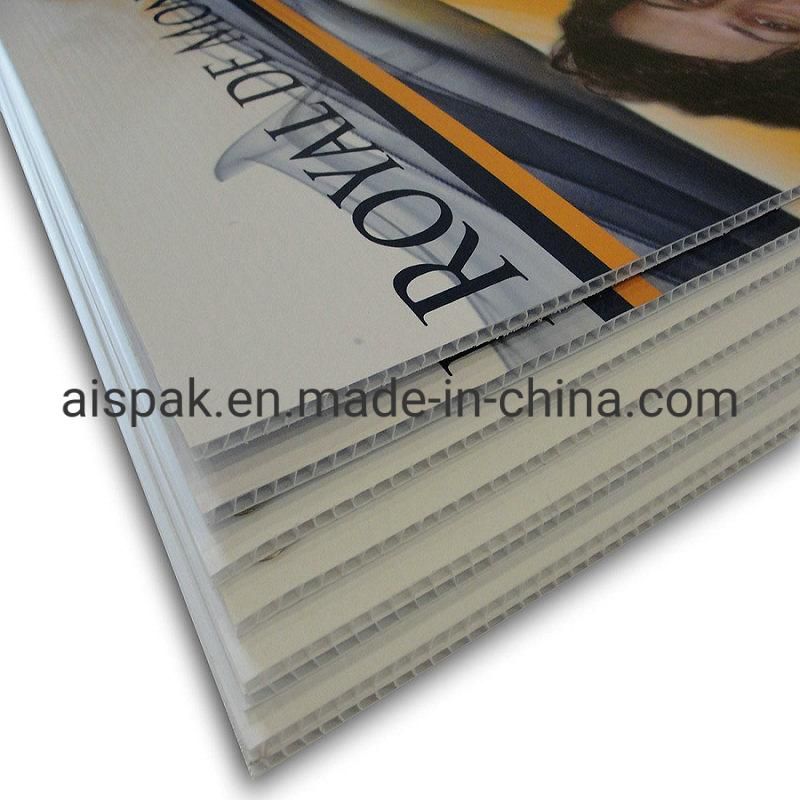 Polypropylene Corrugated Plastic Danpla Impraboard PP Hollow Board