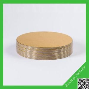 China Wholesale Golden Round Shape 10inch Paperboard Cake Bases Boards