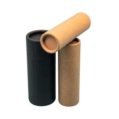 Kraft Paper Cardboard Lip Balm Deodorant Container Paper Tube