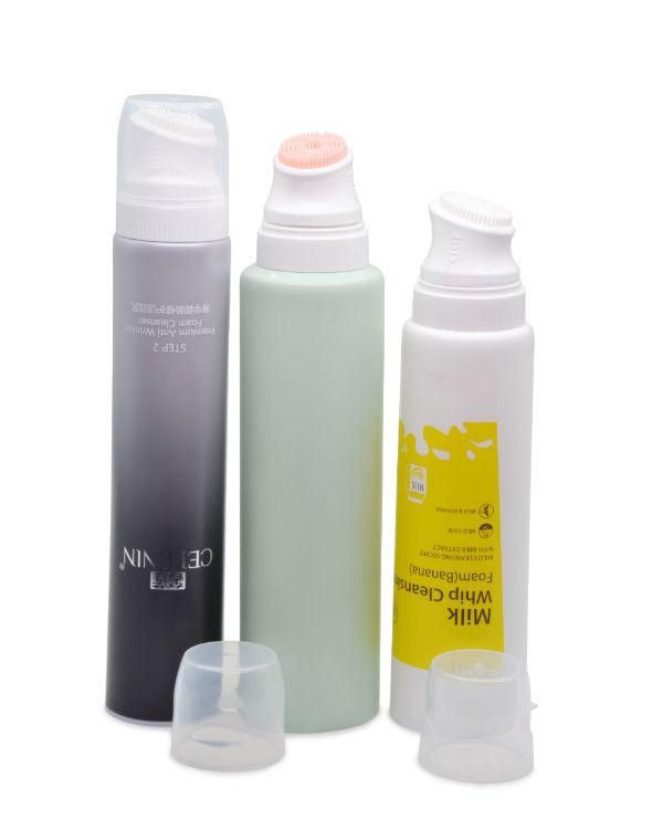 Squeeze Liquid Facial Cleanser Cosmetic Hand Foam Cream Lotion Pet Plastic Soft Tube