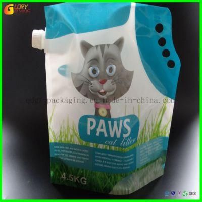 OEM Custom Design Printed Biodegradable Packaging Bag for Cat Litter Bag /Dog Litter Plastic Bag /Pet Food Bag.
