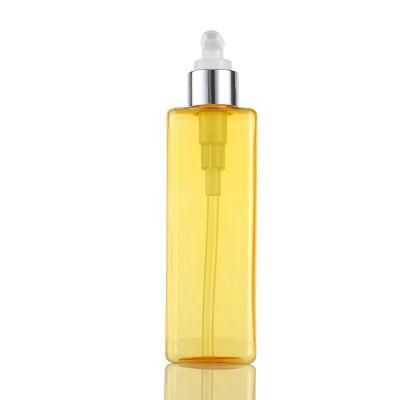 8oz White Opaque Plastic Pet Square Bottle (ZY01-C004)