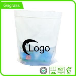 Biodegradable Eco Matte Print Pbat Custom Zip Lock Plastic Packing Zipper Garment Packaging Bag to for Clothes Packing Bag with Logo