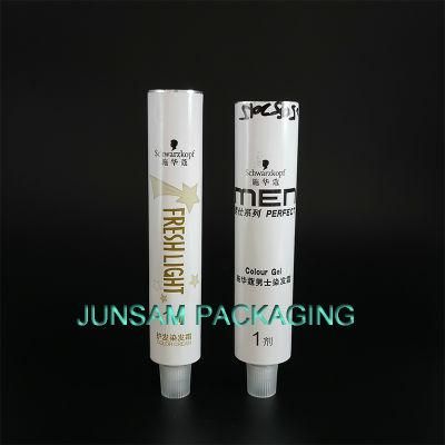 Aluminum Collapsible Tube Cosmetic Hair Coloring Cream Packing Container Competitive Price