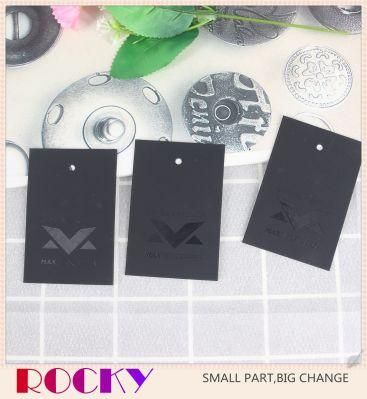 Wholesale Custom Hang Tag Garment Paper Hangtags for Clothing Own Logo