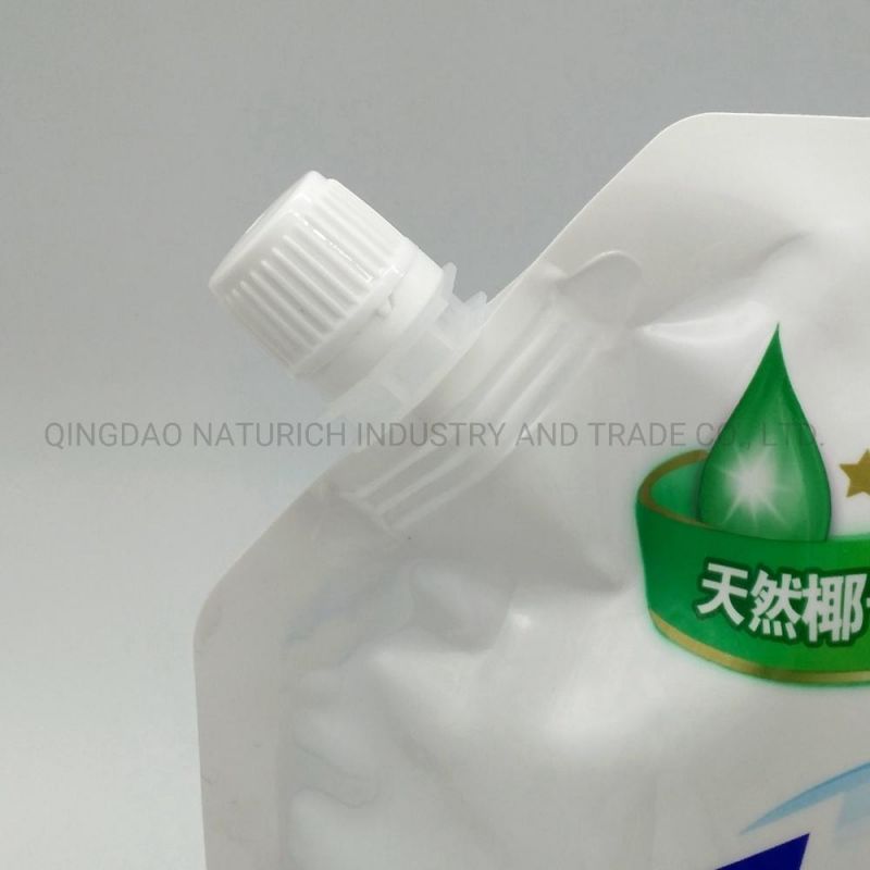 Custom Stand up Plastic Bag with Spout Top
