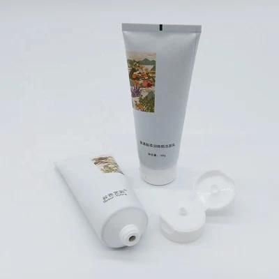 Cosmetic Plastic Tube with Flip Top Cap Handcream Plastic Tube