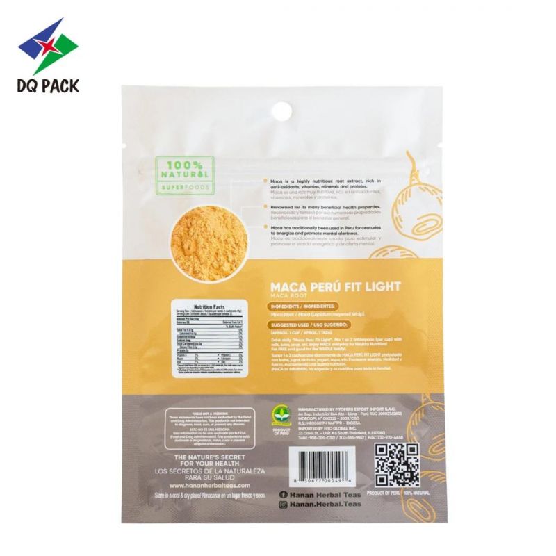 Moisture Proof Doypack Bag for Food Packaging