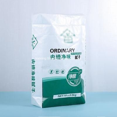 SGS CE FDA 25kg 50kg Plastic Sand Cement Packaging Bags Poly PP Woven Sacks PP Bag Coated for Chemical Fertilizer Sand