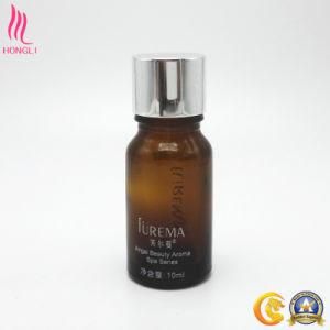 10ml Amber Glass Package for Aroma with Silver Lid