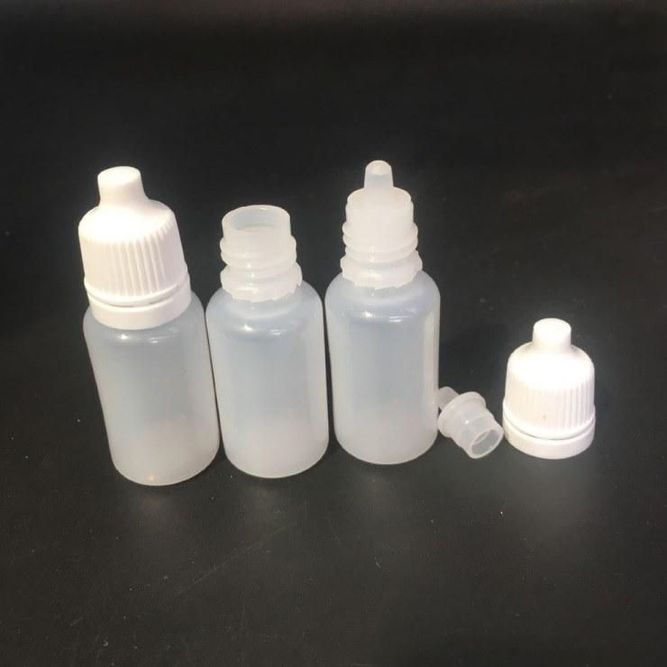 10ml Empty Plastic Squeezable Dropper Bottles Eye Liquid Droppers Childproof Cap Thin Tip Dropper Bottles