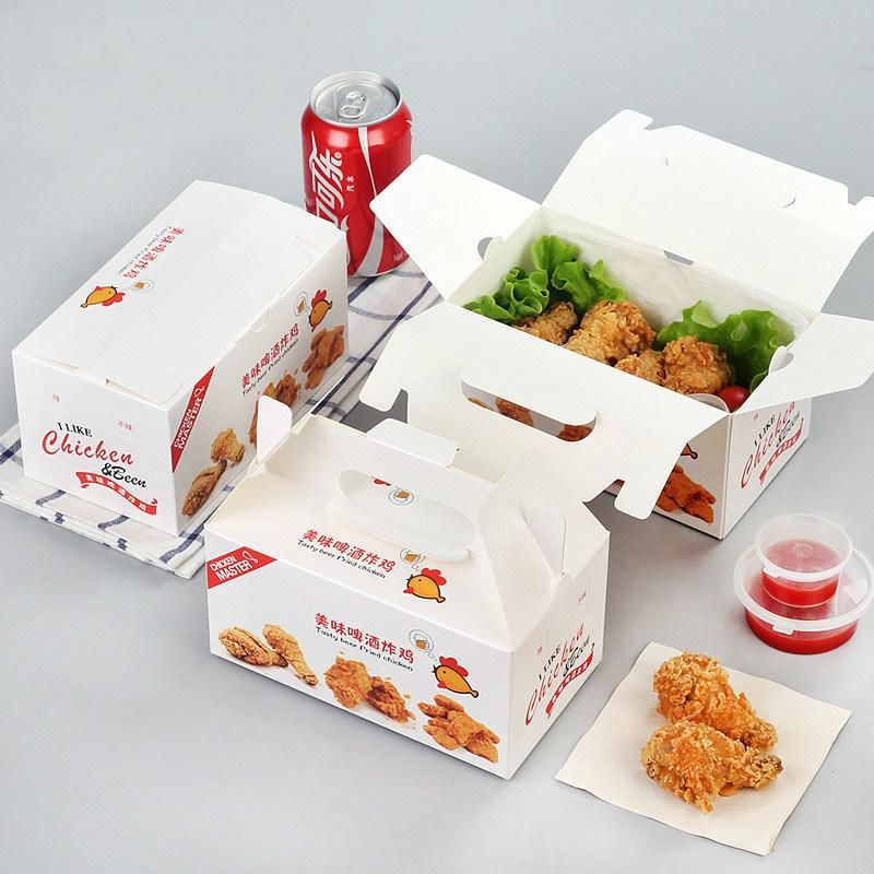 Take Away Food Boxes French Fries Fried Chicken Box Nuggets Paper Fries Packaging Box
