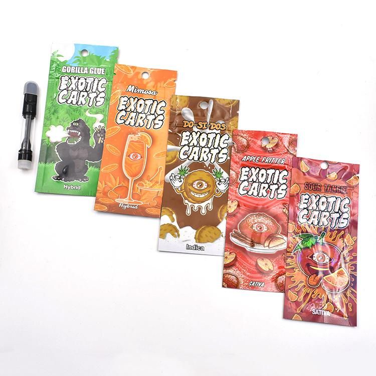Custom 0.5ml/1ml Cookies Ziplock Mylar Bag