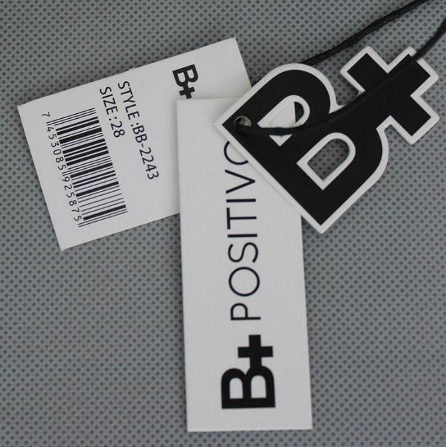 Paper Cmyk Printing Hang Clothes Tags (BLF-T021)