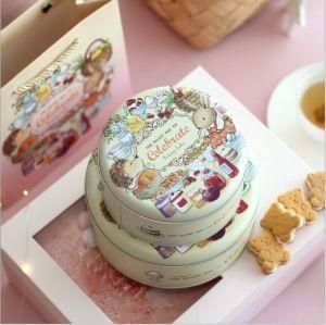 High Quality Round Tin Box Food Gift Small Candy Can Tin Can for Candy Wedding Gift Tin Box