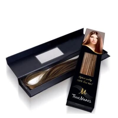 Luxury Hair Extension Bundles Packaging Box with Logo