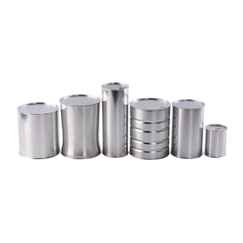 Chinese High Quality Manufacturer Milk Powder Metal Tin Can Nutritional Customized Food Round Packing with OEM