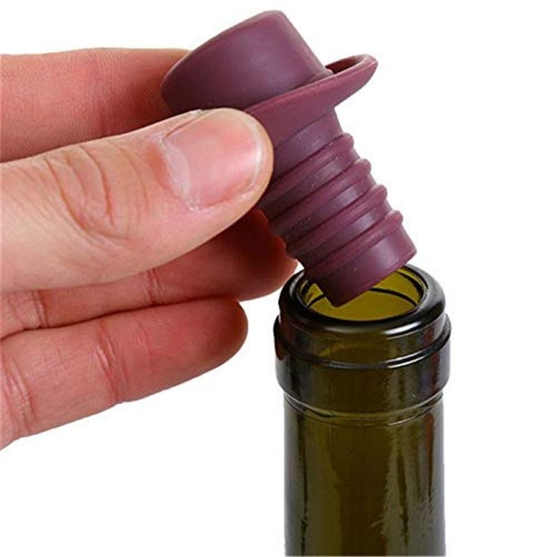 Hot Sale Silicone Wine Saver Bottle Cap