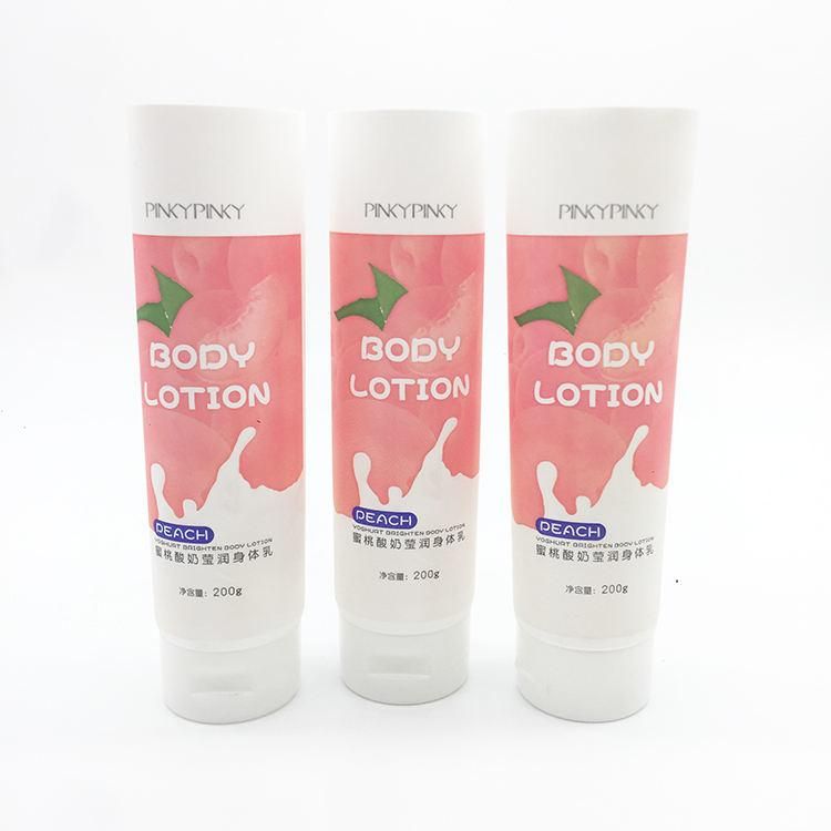 100g Soft Wholesale Empty Hot Sale Cosmetic PE Plastic Tube Manufacturing Packaging OEM Squeeze Tube