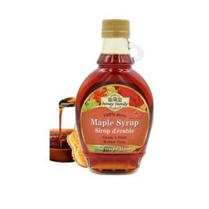 250ml Glass Bottle with Handle for Maple Syrup 28mm Cap