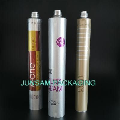 Foldable Pure Aluminum Tubes Free Samples Low MOQ Collapsible Container Cosmetic Packaging