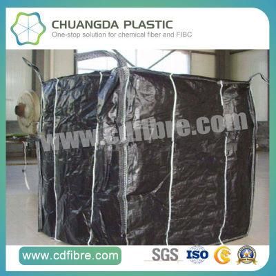 Big Jumbo Container PP Woven Bag with Black Cloth