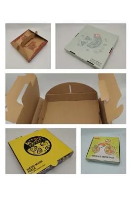 Custom Various Size Portable Printing Pizza Packaging Box