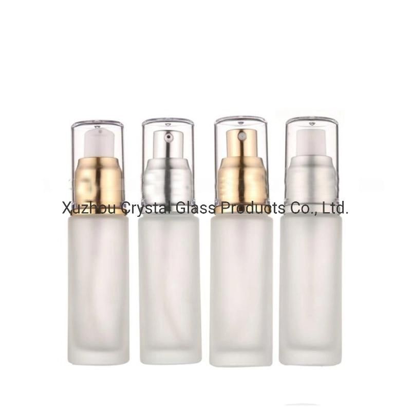 Empty 30ml 20ml 15ml Lotion Bottle Cosmetic Packaging with Plastic Pump