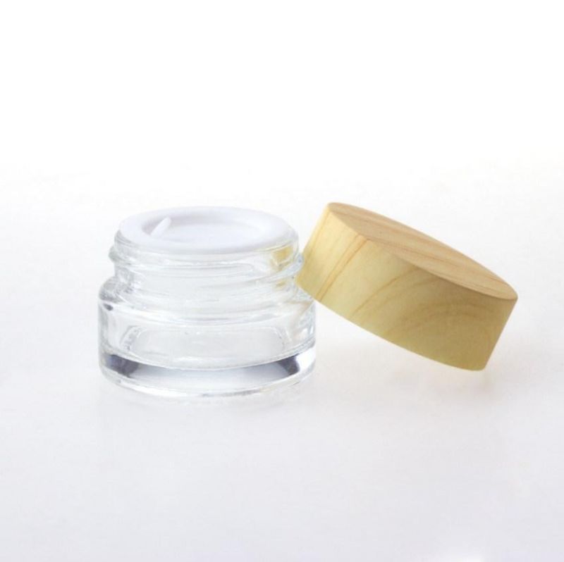 20g 30g 50g 100g Brown Glass Cream Jar Bottle Cream Bottle Cosmetic Packaging Jar Cream Glass Container Jar
