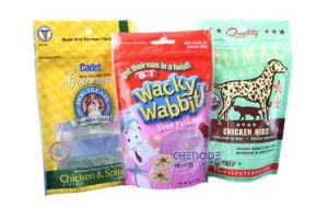 Stand up Pouch with Zipper and Transparent Window for Pet Food Packaging