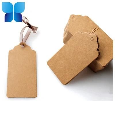 Good Quality Customized Label Kraft Hangtag for Garment