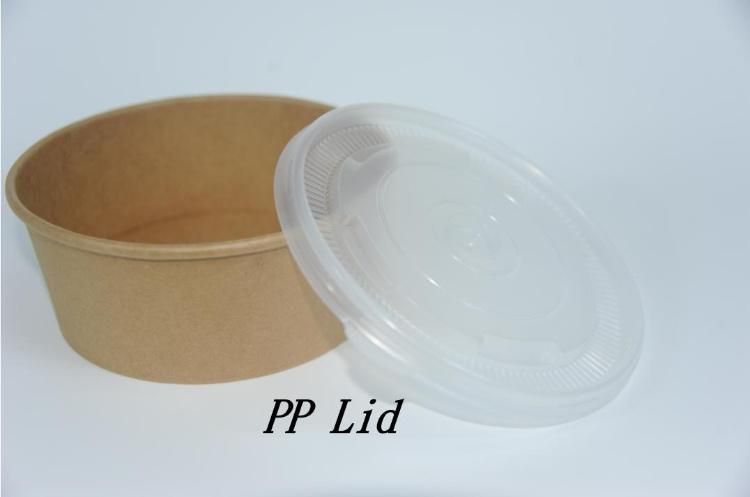 Custom Logo Eco-Friendly Food Packaging Paper Salad Bowl