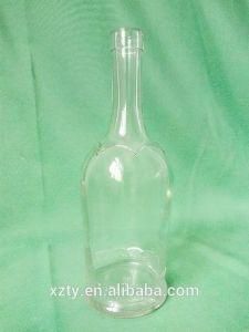 700 Ml Clear Glass Wine Bottles with Cork