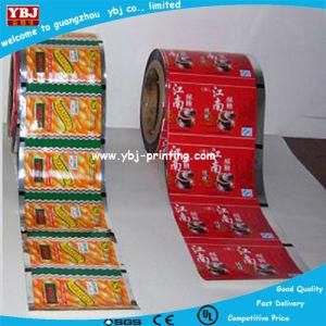 2015 Hot Sale Color Printing PE Plastic Packing Film on Roll