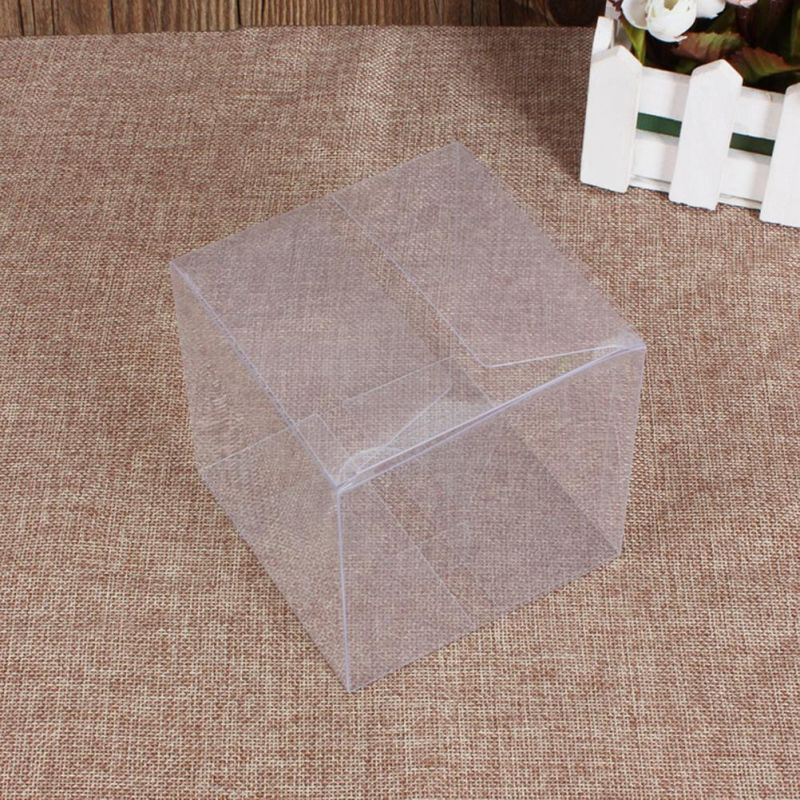 Small Custom Clear Plastic PET Food Packaging for Single  Cookies