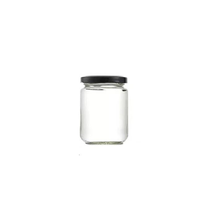 Wholesale 8 Oz Round Pickles Glass Jar with Metal Cap