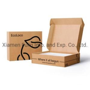 Eco Recycled Wholesale Custom Printed Medium Mailer Carton Packaging Box