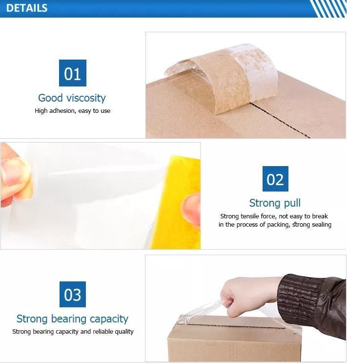 BOPP Waterproof Packing Box Sealing Adhesive Tape