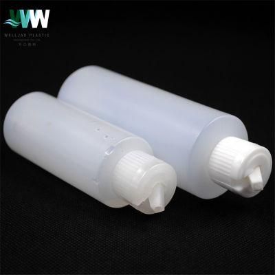 Transparent PE Fort Cover Threaded Spout Screw Cap with Bottles