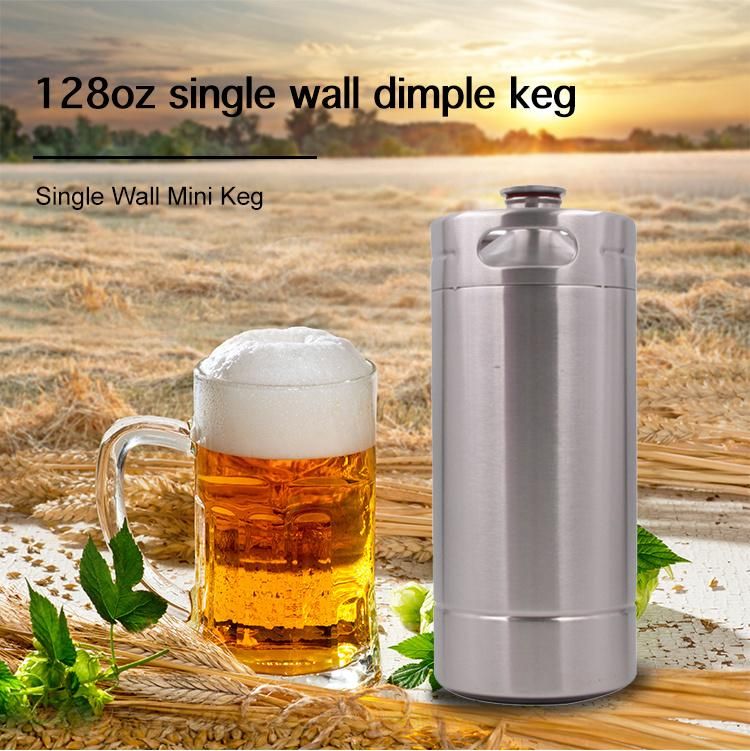 Pressurized Home Brew Mini Beer 4L 128 Oz Keg