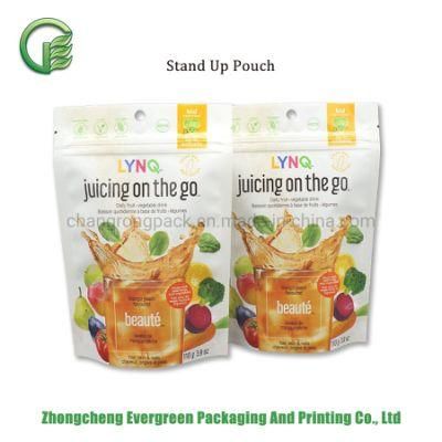 Doypack Plastic Chocolate Powder Ziplock Stand-up Matte Packaging Pouches