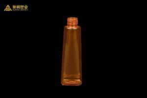 Orange Flat Shoulder Water Bottle Spray Bottle Disinfectant Plastic Pet Bottle with Pump Head