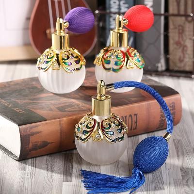25ml Luxury Crystal Perfume Bottle Spray Refill Container with Balloon Airbag