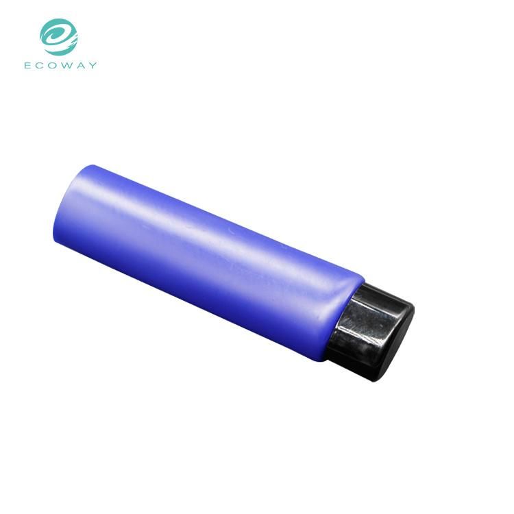 Free Customized Tube Body Pattern Blue Black Oval Screw Cap High Quality Wholesale Cosmetic Tube