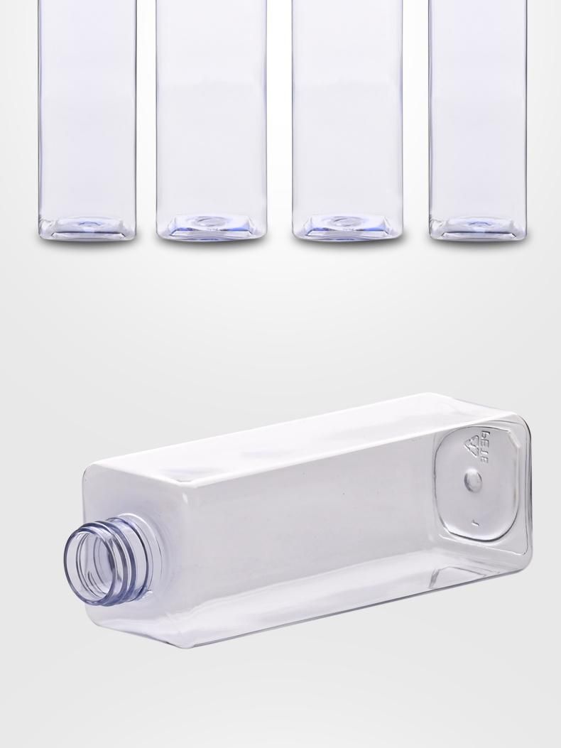 120ml Square Bottle for Cosmetic Oils Spray Bottle Caps