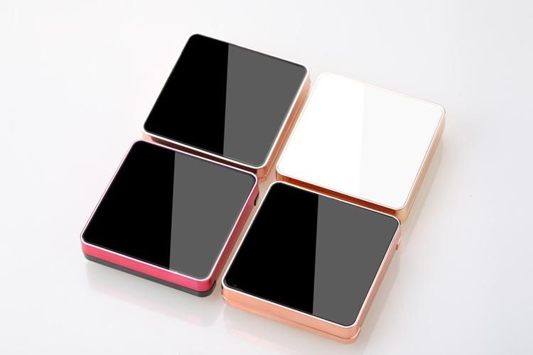 Customized Empty Square Bb Cc Plastic Packaging Cream Air Cosmetic Beauty Compact Cushion Case Box for Liquid Foundation Concealer