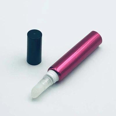 Lipgloss Packaging Tubes with Silicone 5 Hole Slanted Tip Head